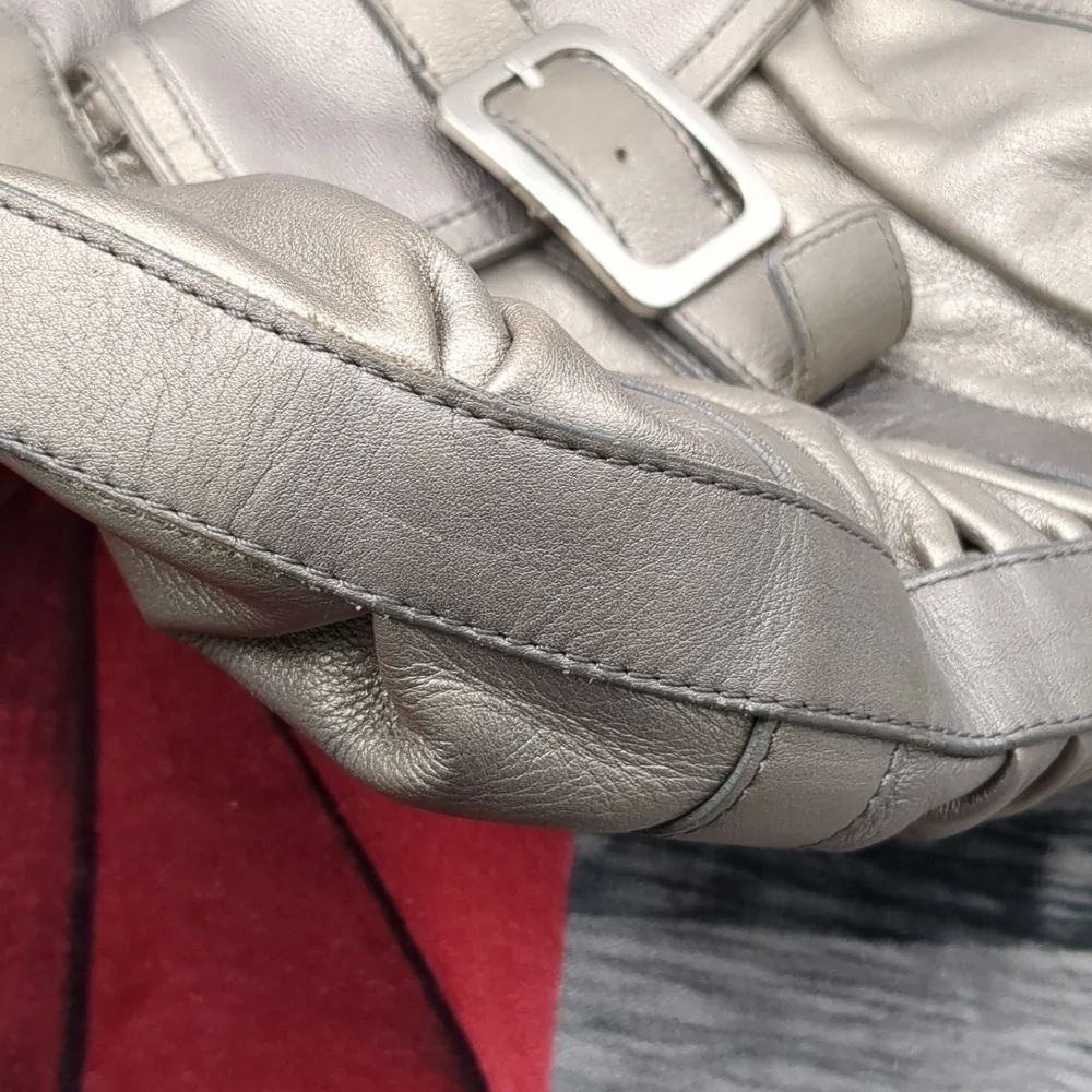 Cole Haan silver bag